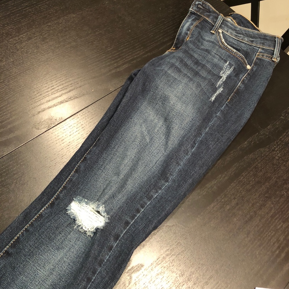 Just Black Ripped Knee Skinny Jeans - Picture 3 of 4